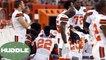 Cleveland Browns Players KNEEL During National Anthem -The Huddle