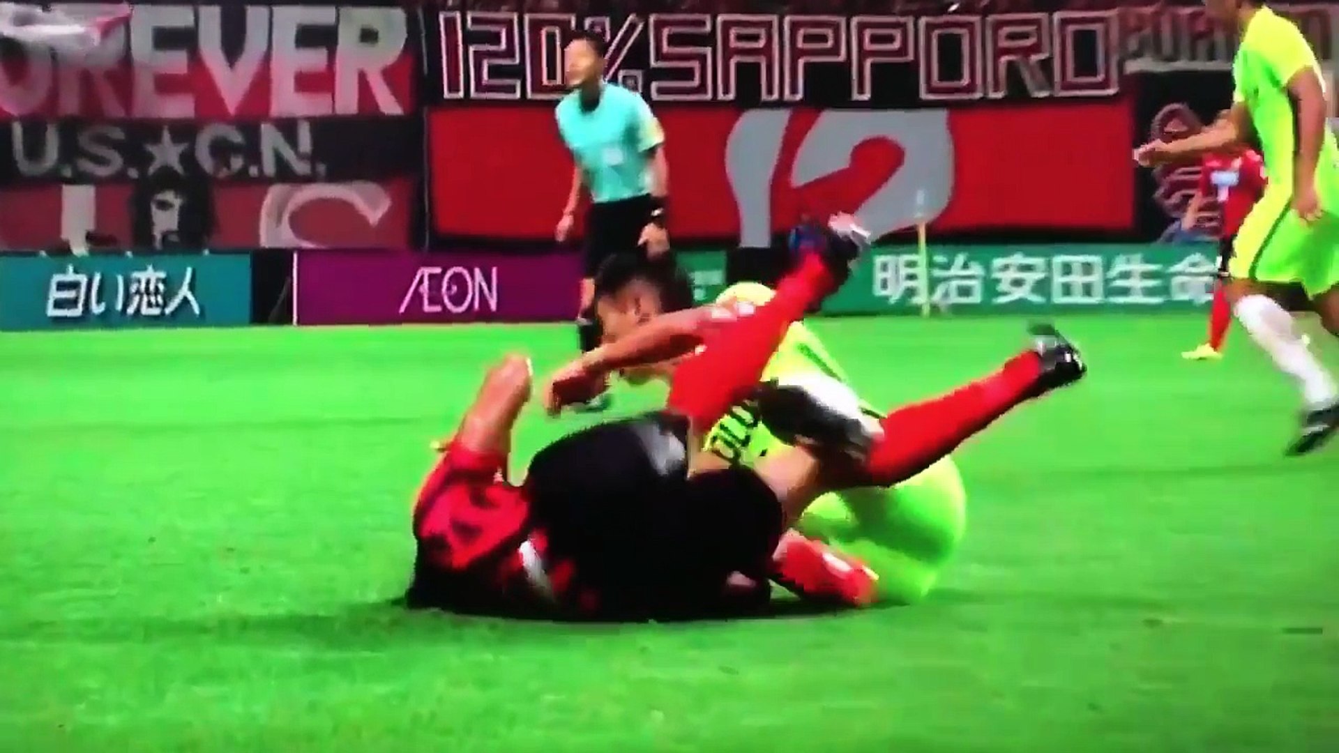 胸糞 浦和レッズ 槙野の殺人顔面シュート Video Dailymotion