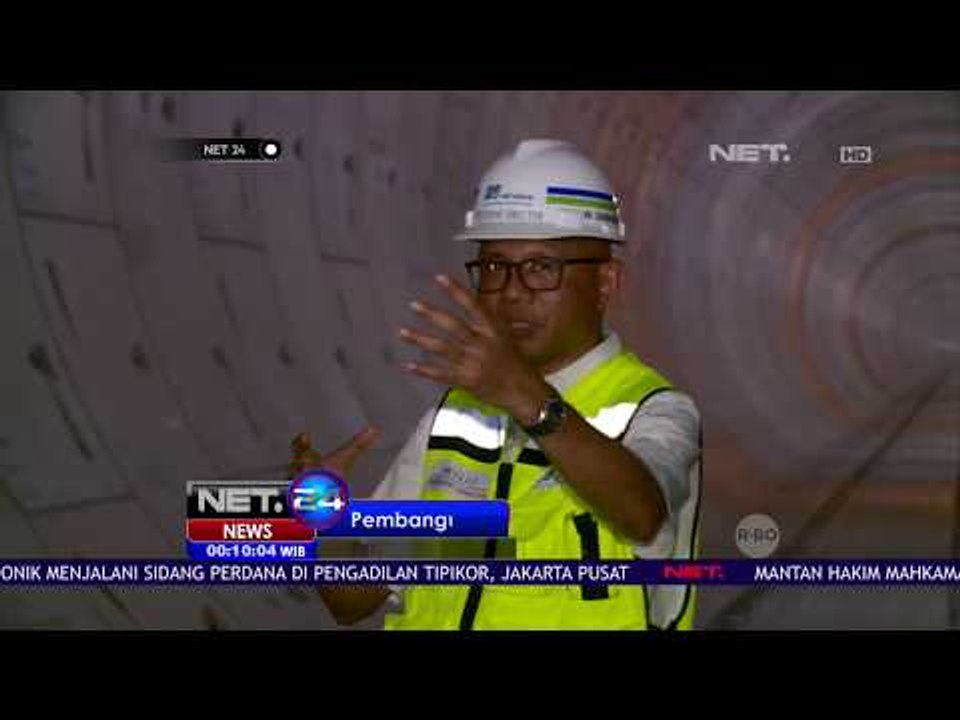 Pembangunan MRT Berjalan 56 Persen - NET24