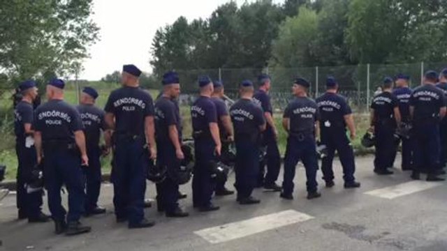 Policija na mađarskoj granici