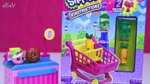Shopkins Kinstructions Shopping Cart Build Review Silly Play - Kids Toys