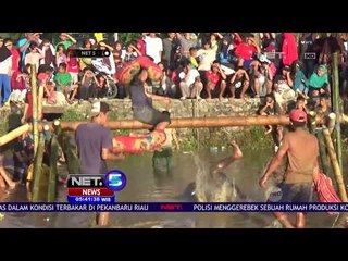 Keseruan Lomba Pukul Bantal di Sawah - NET5