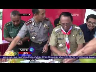 Polisi Blitar Lomba Masak dengan Berebut Sayur - NET12