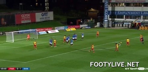 Blair Spittal Goal HD - Partick 1 - 1	 Rangers 15.09.2017 HD