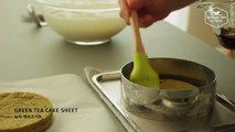 녹차 티라미수 케이크 만들기, 말차 티라미수:Green tea Tiramisu cake Recipe,Matcha Tiramisu:抹茶ティラミス -Cookingtree쿠킹트리