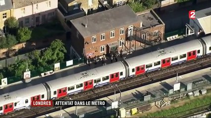 Londres : un attentat dans le métro fait 22 blessés