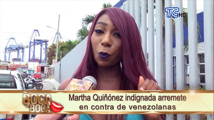 Martha Quiñónez envía un mensaje a venezolanas que se han burlado de los ecuatorianos