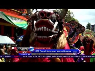 1000 Penari Kolosal Meriahkan Kirab di Bali - Net 5