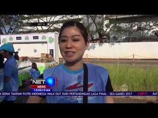 Ikuti Ajang Slime Run, Para Pelari Dihujani Slime - Net 12