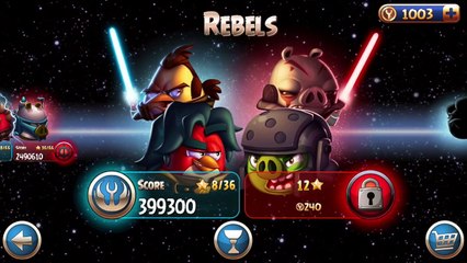Angry Birds Star Wars 2: REBELS!!! Walkthrough Part 2 (iPhone Gameplay) 3 Stars