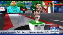 Maryam Nawaz Copying Benazir Bhutto Style and PML-N Workers Stealing PPP Slogans - Watch Samaa TV Report