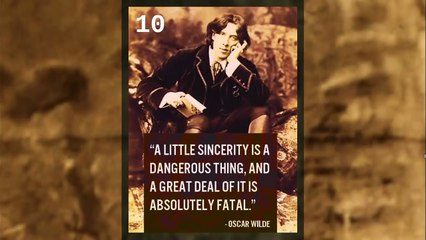 Top 10 Oscar Wilde Quotes and Why He Said Them