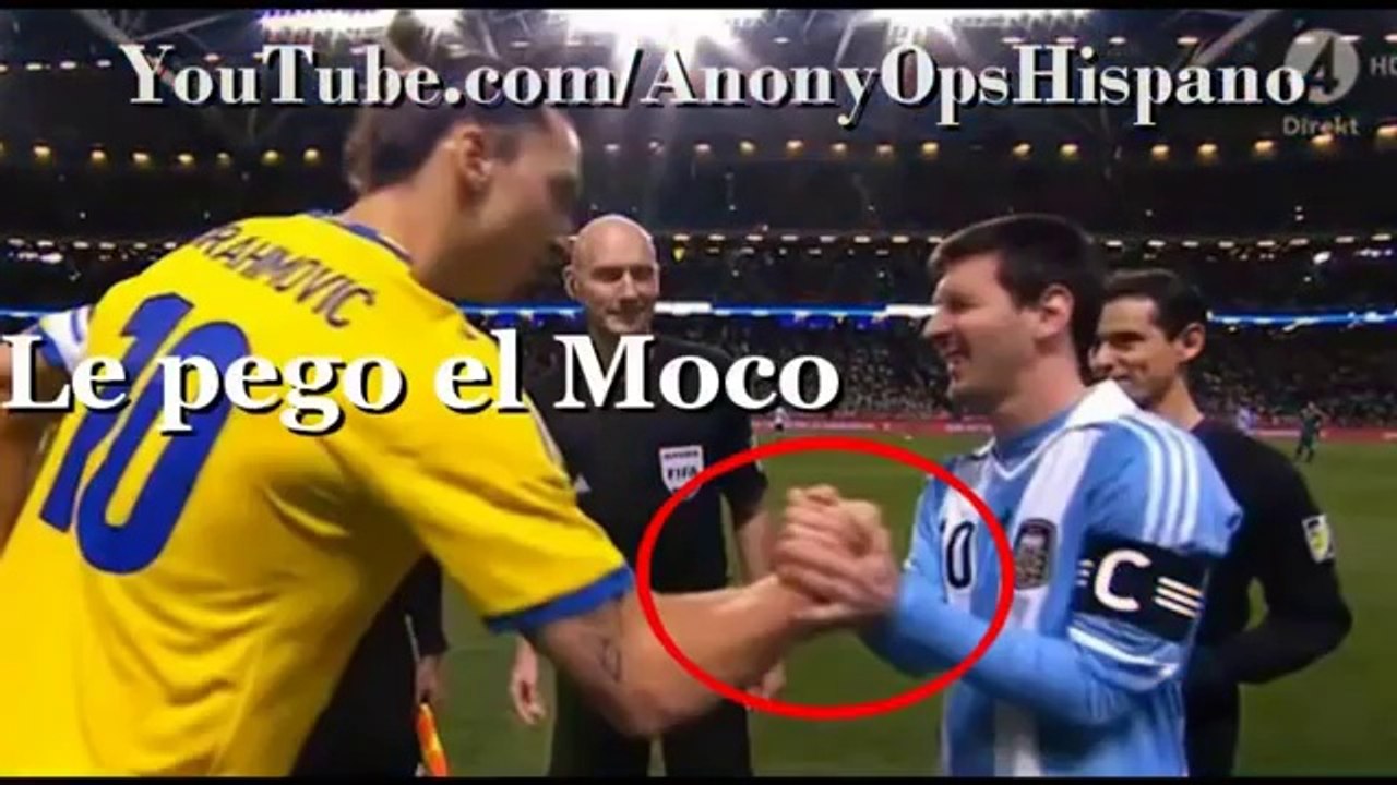 Messi vs  Zlatan Ibrahimovic So Funny