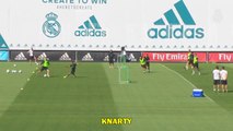 Cristiano Ronaldo Todays Real Madrid Training