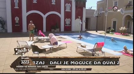 Zadruga - Veštačka kiša - 15.09.2017