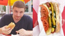 One Man Eats Every Iconic Chicago-Style Hot Dog in 12 Hours