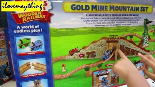 Unboxing Sodor Gold Mine Mountain Set Thomas Wooden Railway Set 1 of 2