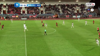 Bonne combinaison et conclue par un super frappe.