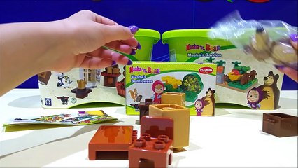 Masha And The Bear PlayBIG Bloxx TV Set And Sunflowers ★ Masha I Medved New new Toys Маша и Медведь