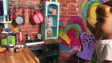 American Girl Doll Morning Routine - Unicorn Bedroom