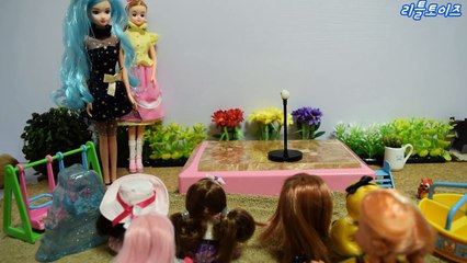 인형놀이 회장선거! 학생회장을 뽑아주세요!인형드라마 학교드라마 리틀미미드라마