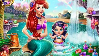 Juegos de Bebés Lavado Princesas Disney Elsa, Anna, Ariel, Rapunzel y Blancanieves