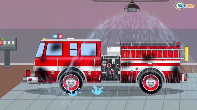 Мультики про машинки ПОЖАРНАЯ МАШИНА. Все серии подряд. Развивающие видео Машинки
