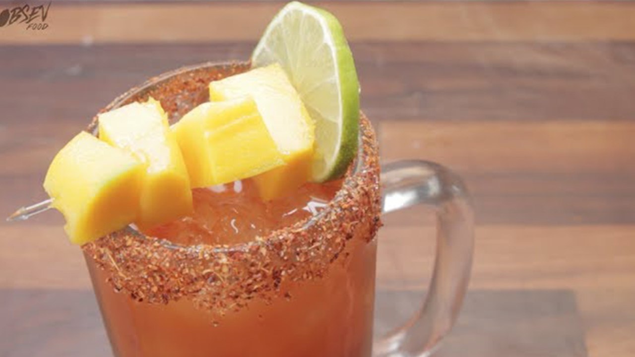 Spicy Mango Michelada