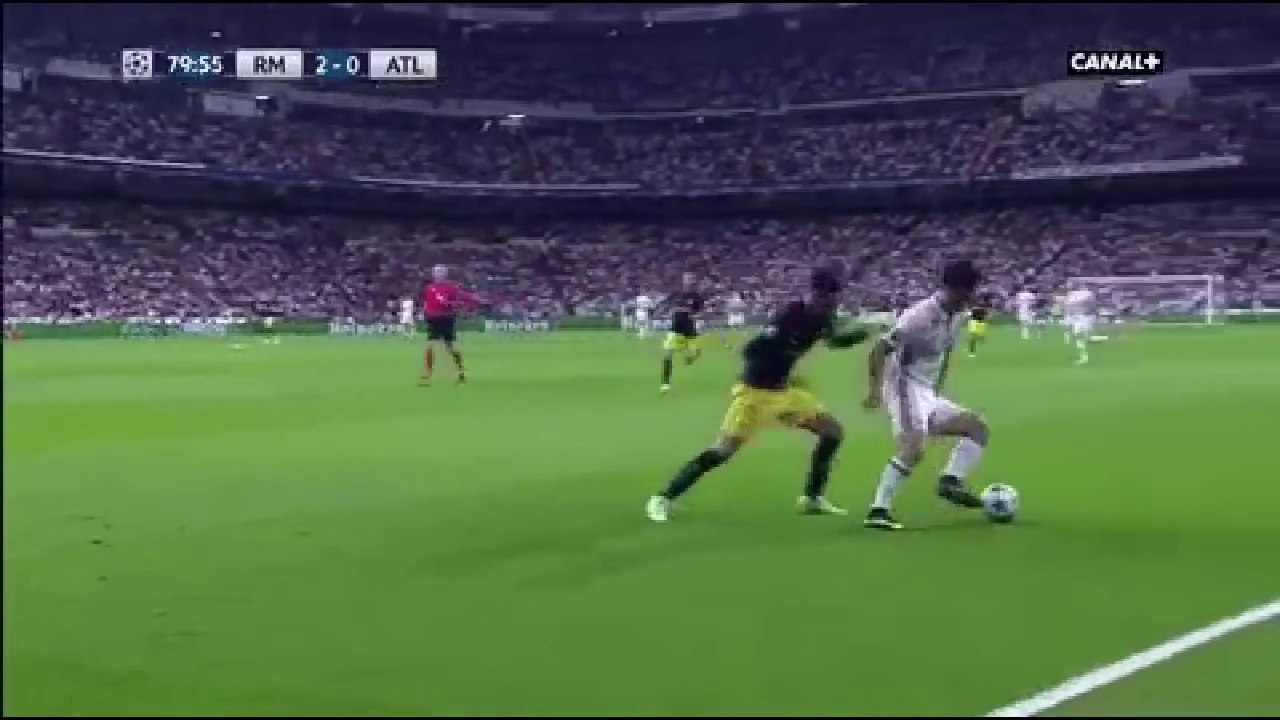 Marco Asensio skills Vs Athletico - Real Madrid 3-0 Athletico