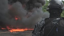 Panamá destruye 9 toneladas de drogas decomisadas al narcotráfico en el último mes