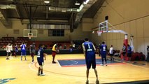 Isaiah Austin first day of practice in Chooks-to-Go Pilipinas!