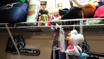 OUR PUPPET CLOSETS IN THE NEW HOUSE!