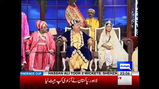 Hasb e Haal - 15 September 2017 - Azizi as Shahenshah Nizam Sakka - حسب حال - Dunya News