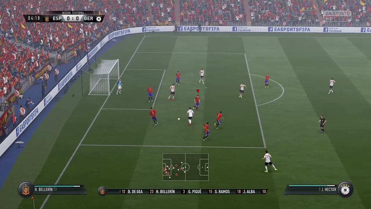 Fifa 17 PlayStation 4 Spanien vs. Deutschland