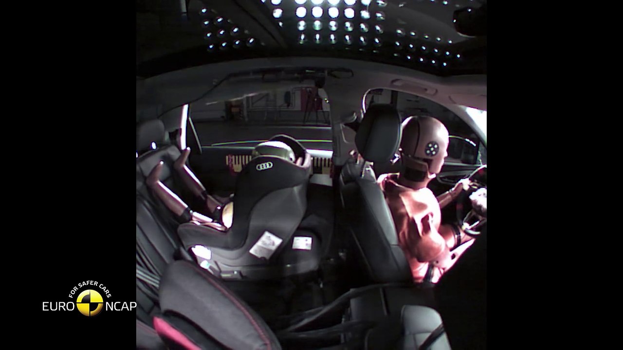 Euro NCAP Crash Test of Audi Q7 2015-çarpışma testleri