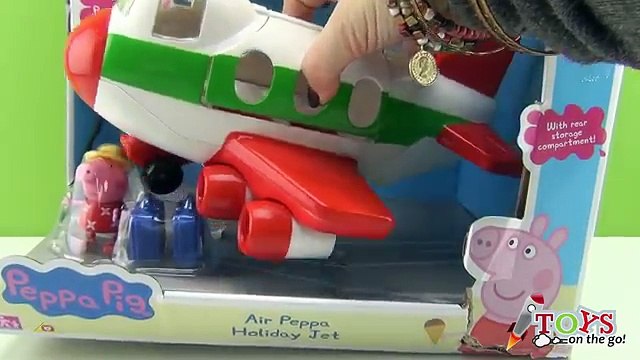 Peppa Pig Avión de Vacaciones Air Peppa Holiday Jet - Juguetes de Peppa Pig