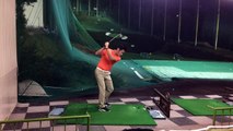 【ゴルフ】新型ＰＷでの身体に優しいスイング