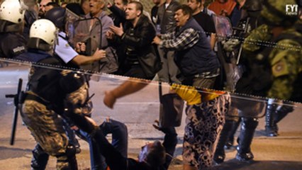 Protests In Macedonia