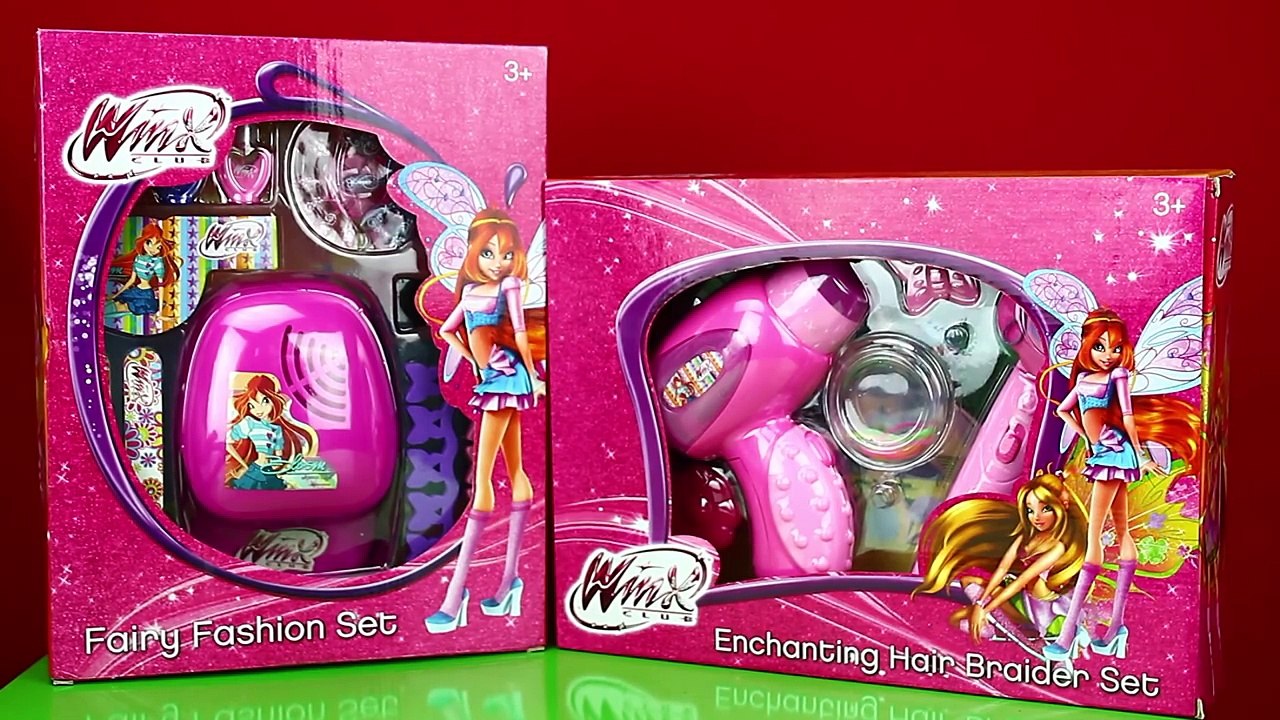 WinX Club Fairy Fashion and Enchanting Hair Braider Set