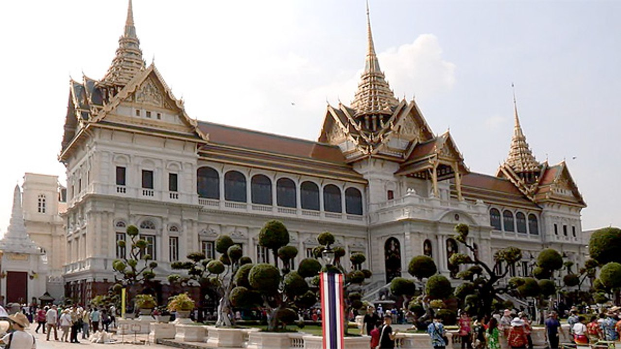Thailand – die goldene Stadt, der Königspalast in Bangkok