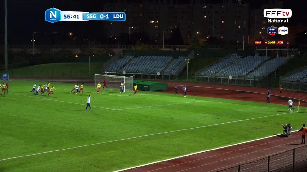 Le corner bien suivi par Traore !