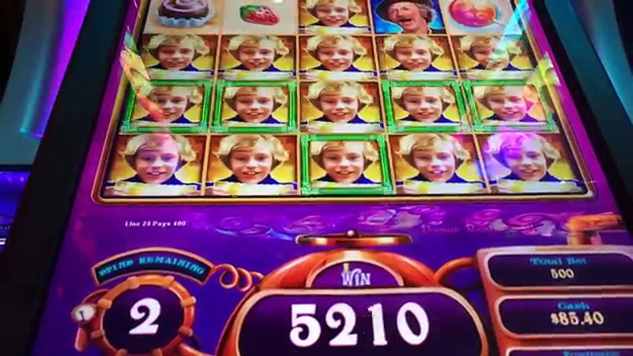 New Willy Wonka slot pure imagination bonuses