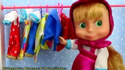 Masha e o Urso conjuntos de roupas - Masha and Bear Clothes - ropa masha y el oso juguetes