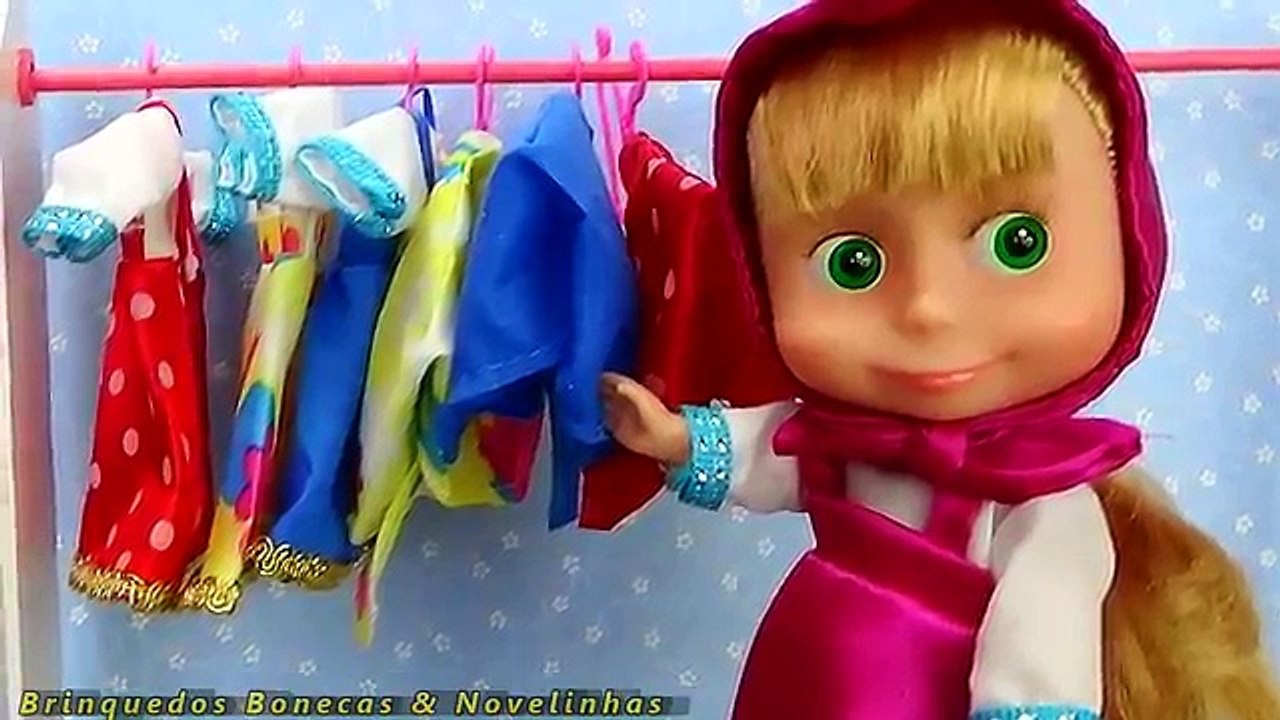 Masha e o Urso conjuntos de roupas - Masha and Bear Clothes - ropa masha y el oso juguetes