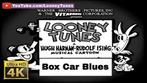 Looney Tunes - Bosko Cartoon - Box Car Blues (1930) - 4K Ultra HD Remastered