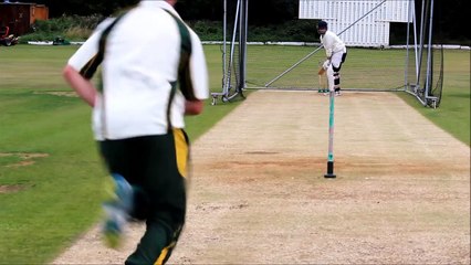 Cricket nets . Return of seam bowling