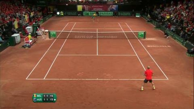 Shot of the Day: Steve Darcis (BEL)