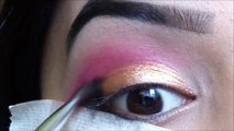 Pink And Gold Smokey Eyes Glam Indian/Pakistani Bridal Makeup Tutorial