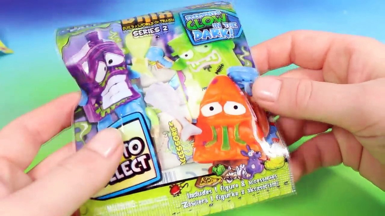 Porządki - Stikeez Smerfy & Trash Pack - bajka po polsku