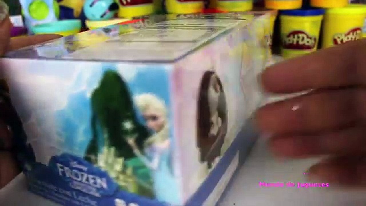 Des œufs gelé géant pâte à modeler Princesse Kinder Surprise anna elsa oeufs disney mickey minnie